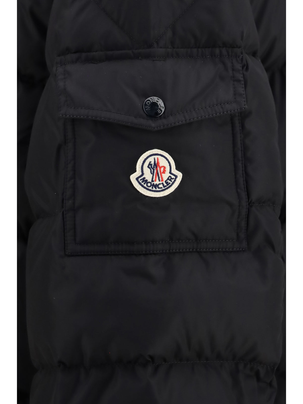 Moncler Maya Short Down Jacket - Black