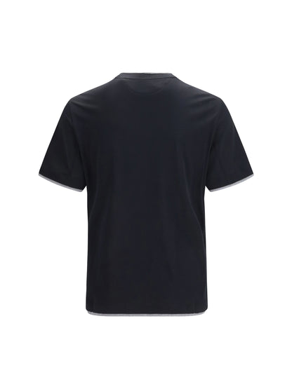 BRUNELLO CUCINELLI Silk T-Shirt