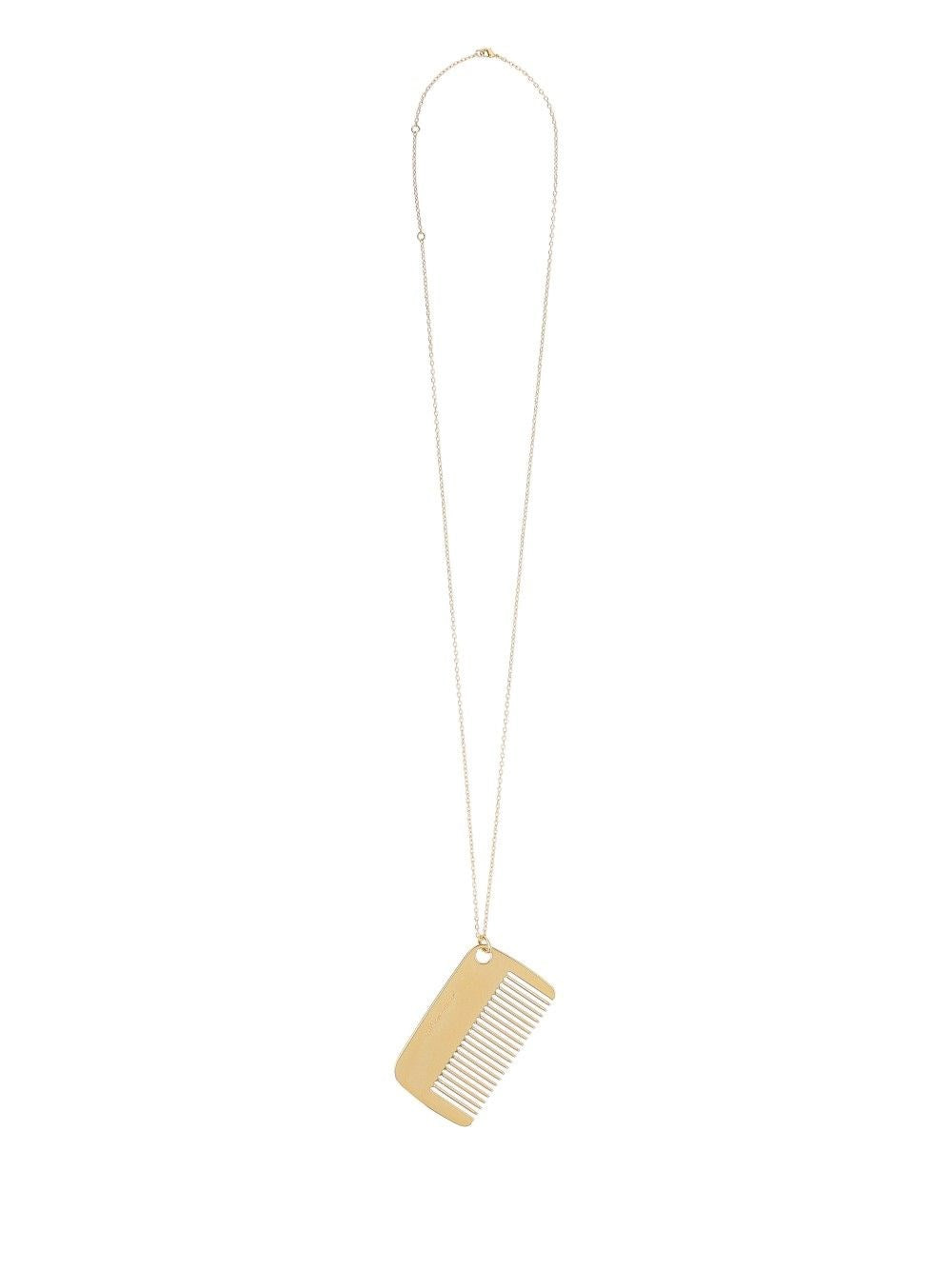 Ami Comb Pendant Necklace - Gold