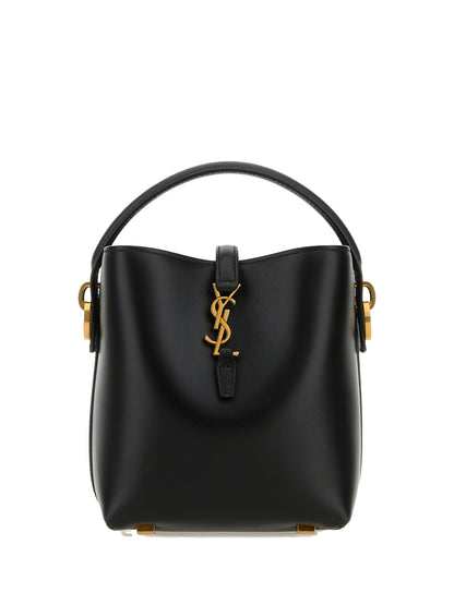Saint Laurent Le 37 mini Bucket Bag - Black