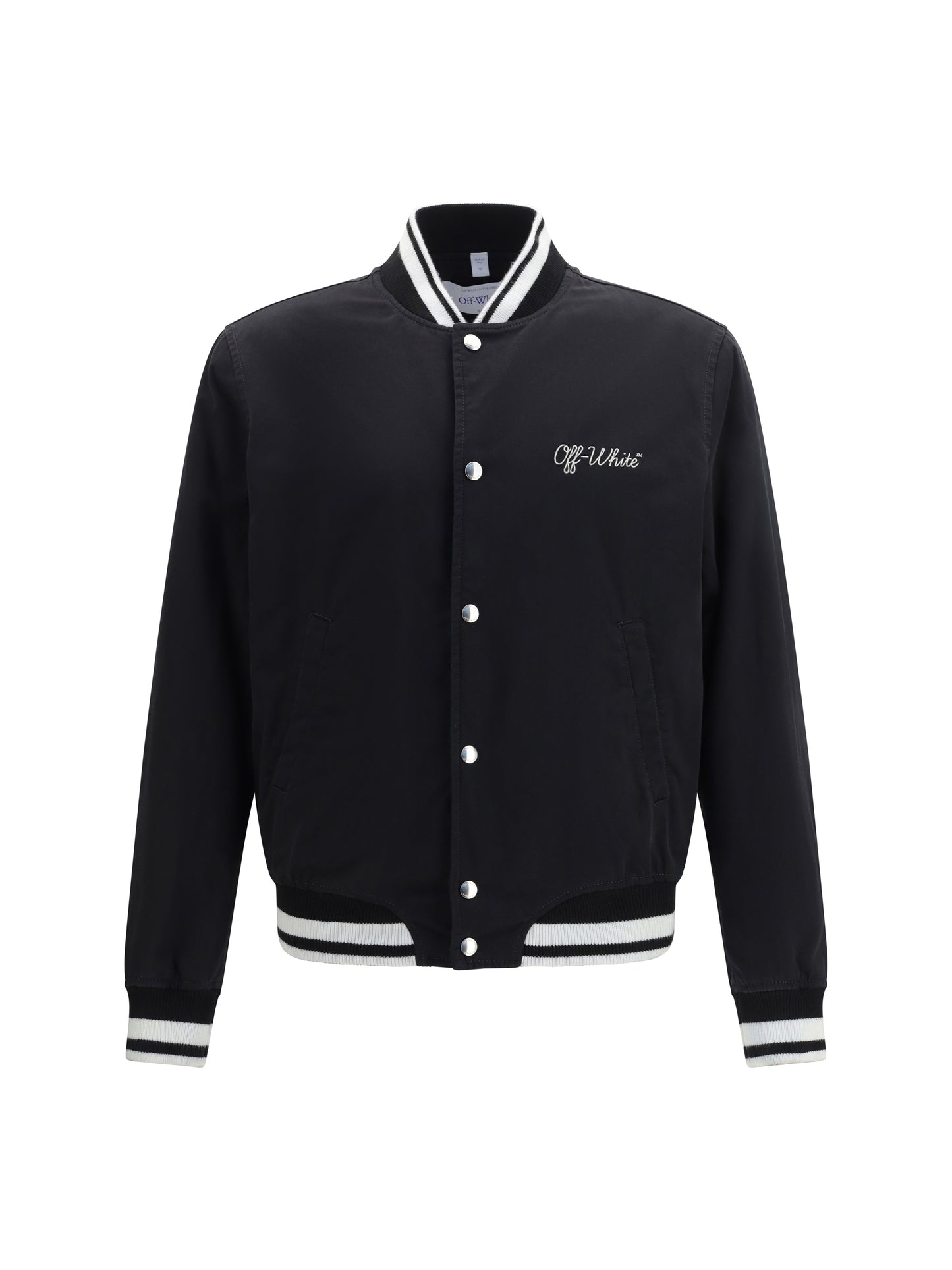 OFF-WHITE Script Cotgab Souvenir varsity Jacket