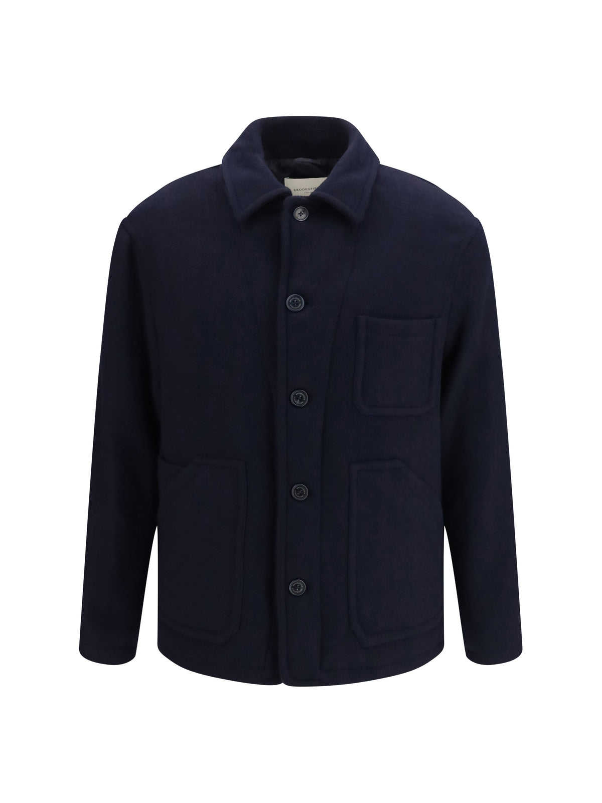 Brooksfield Wool Work Jacket - Navy