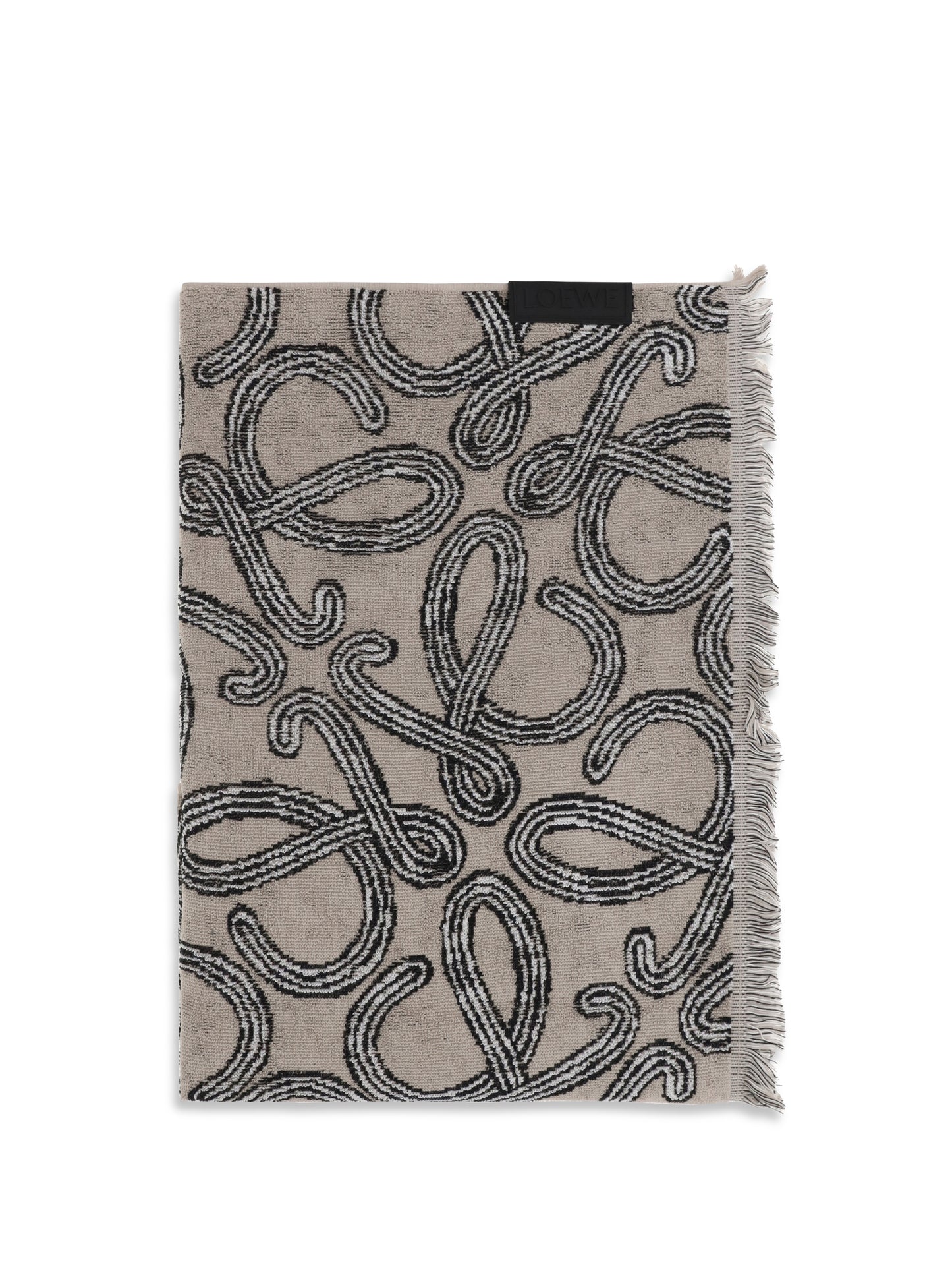 LOEWE Jacquard cotton terry Towel