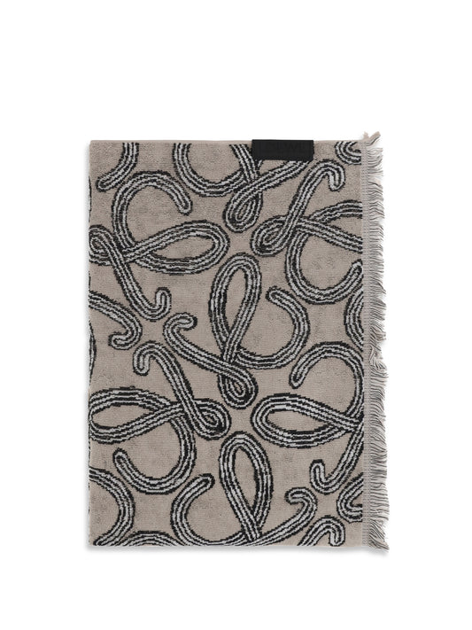 LOEWE Jacquard cotton terry Towel