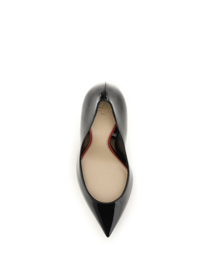 Christian Louboutin La Pigalle patent leather Pumps - Black/Lin Black