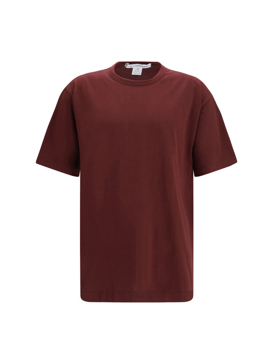 COMME DES GARÇONS SHIRT Short-sleeved cotton crewneck T-shirt