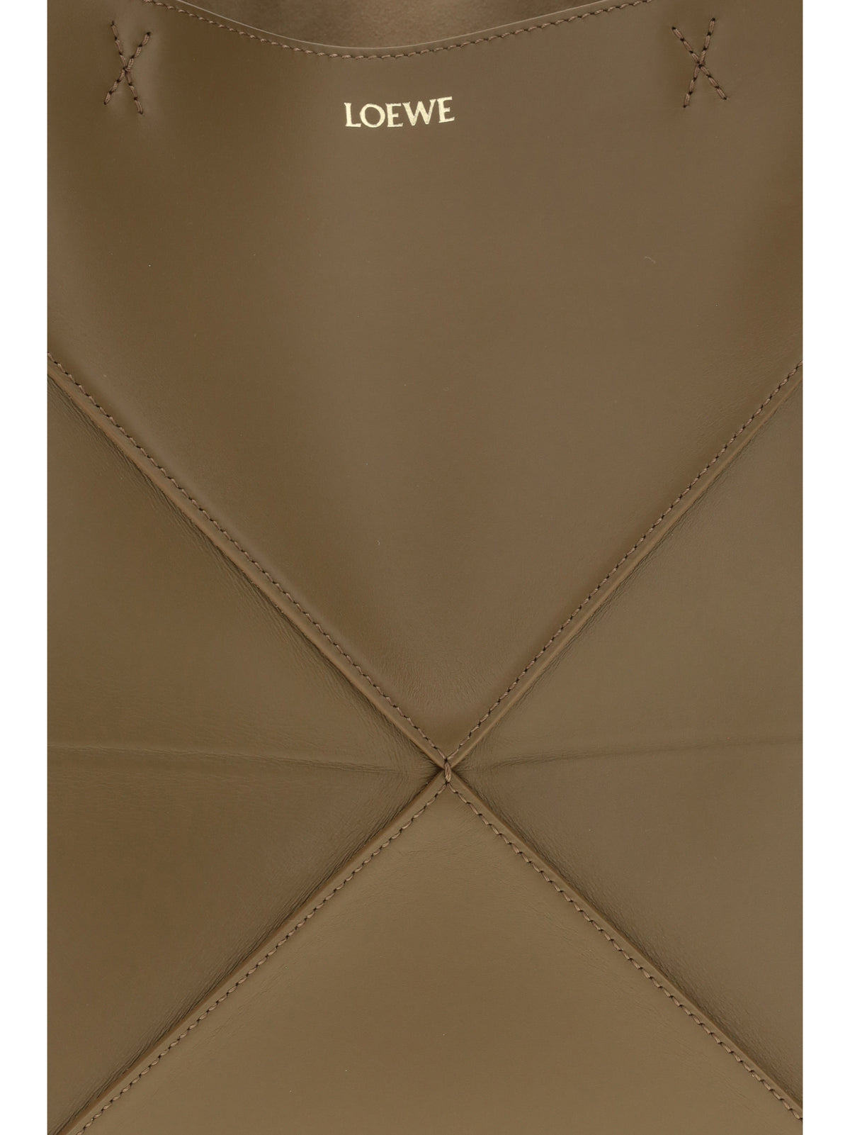 Loewe Puzzle Fold Tote Bag - Bronze