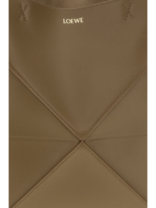 Loewe Puzzle Fold Tote Bag - Bronze