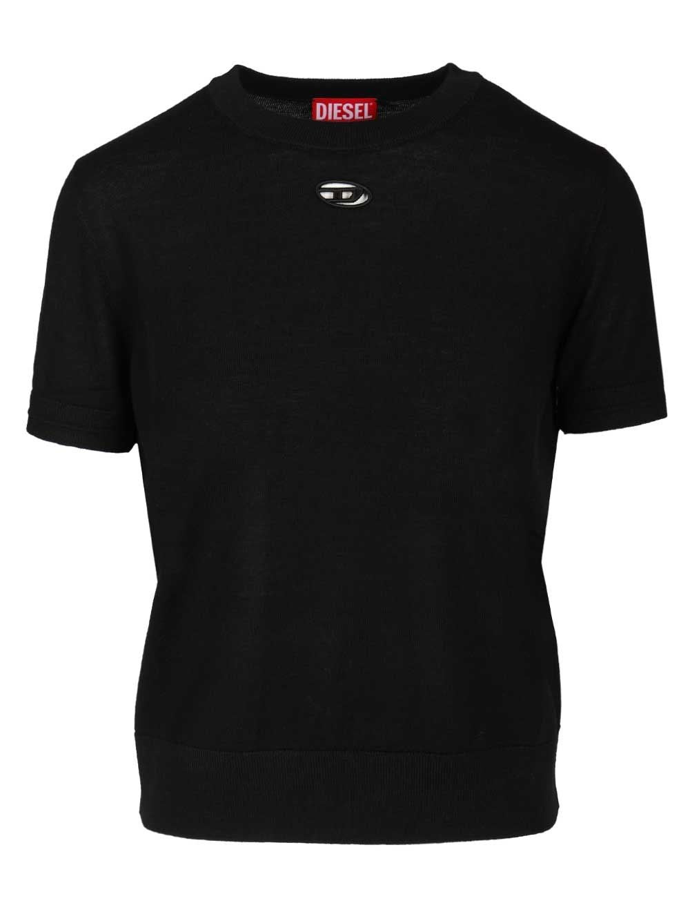 Diesel Wool Pullover - Black