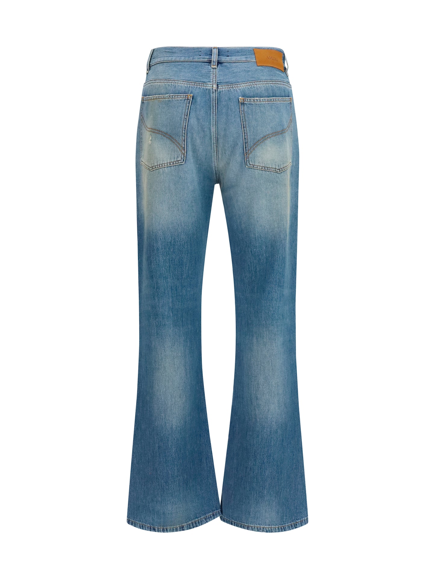 AMIRI Slash flared distressed Jeans