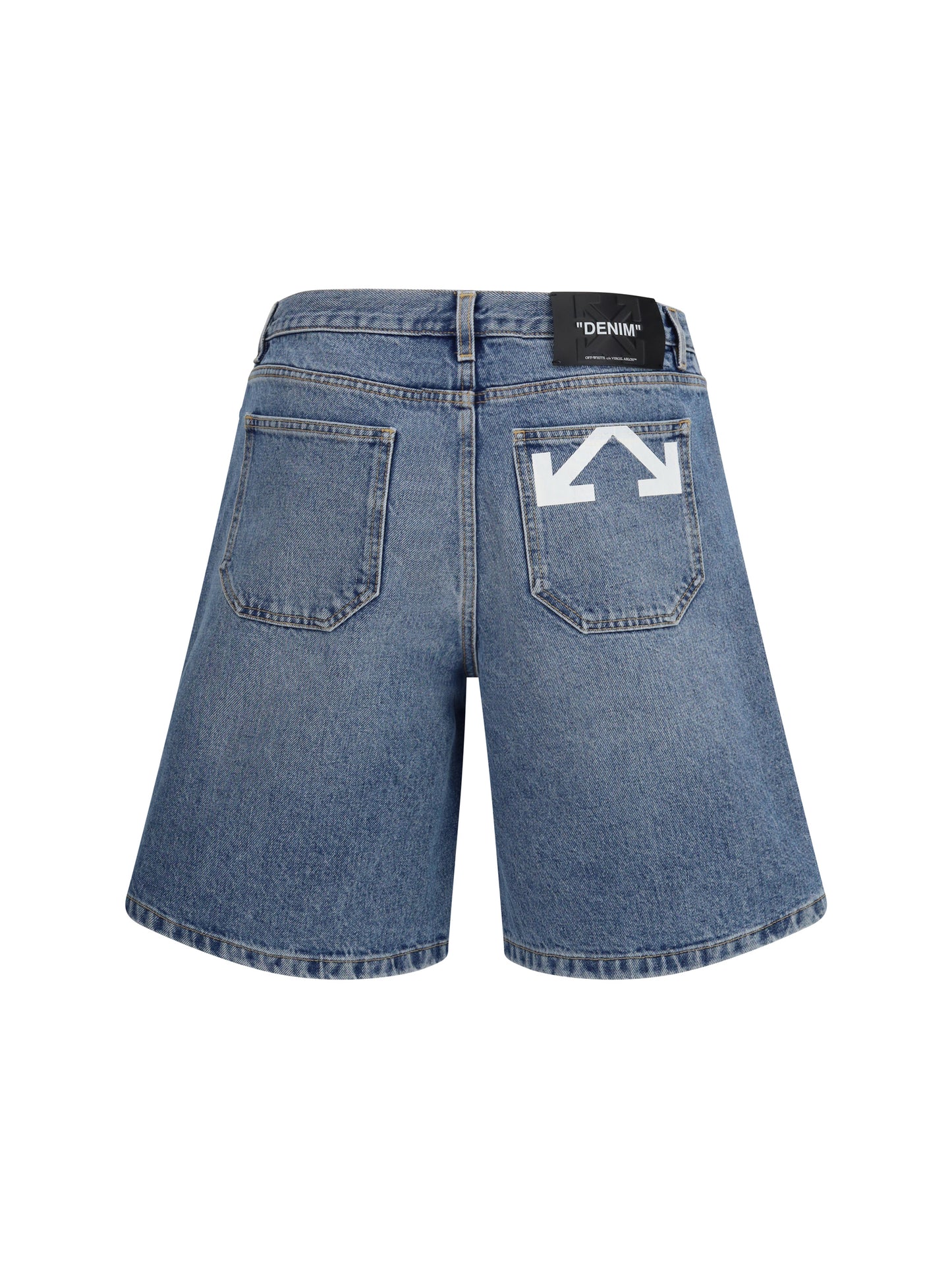 OFF-WHITE Half Arrow denim Shorts