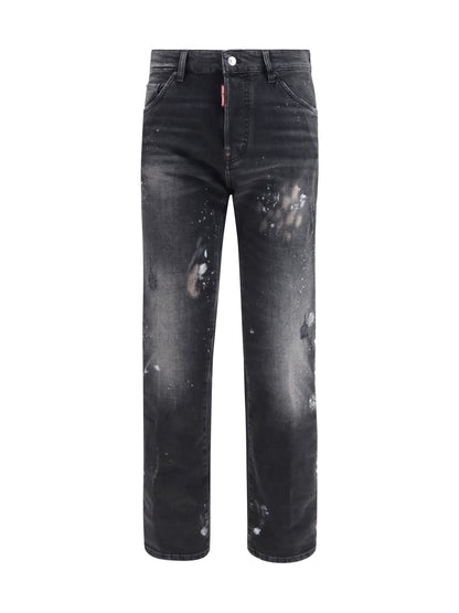 Dsquared2 Teddy dark wash stretch denim Jeans - Black