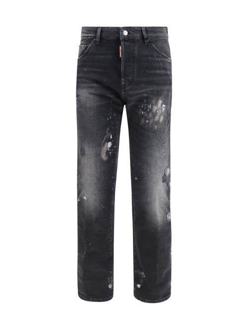 Dsquared2 Teddy dark wash stretch denim Jeans - Black