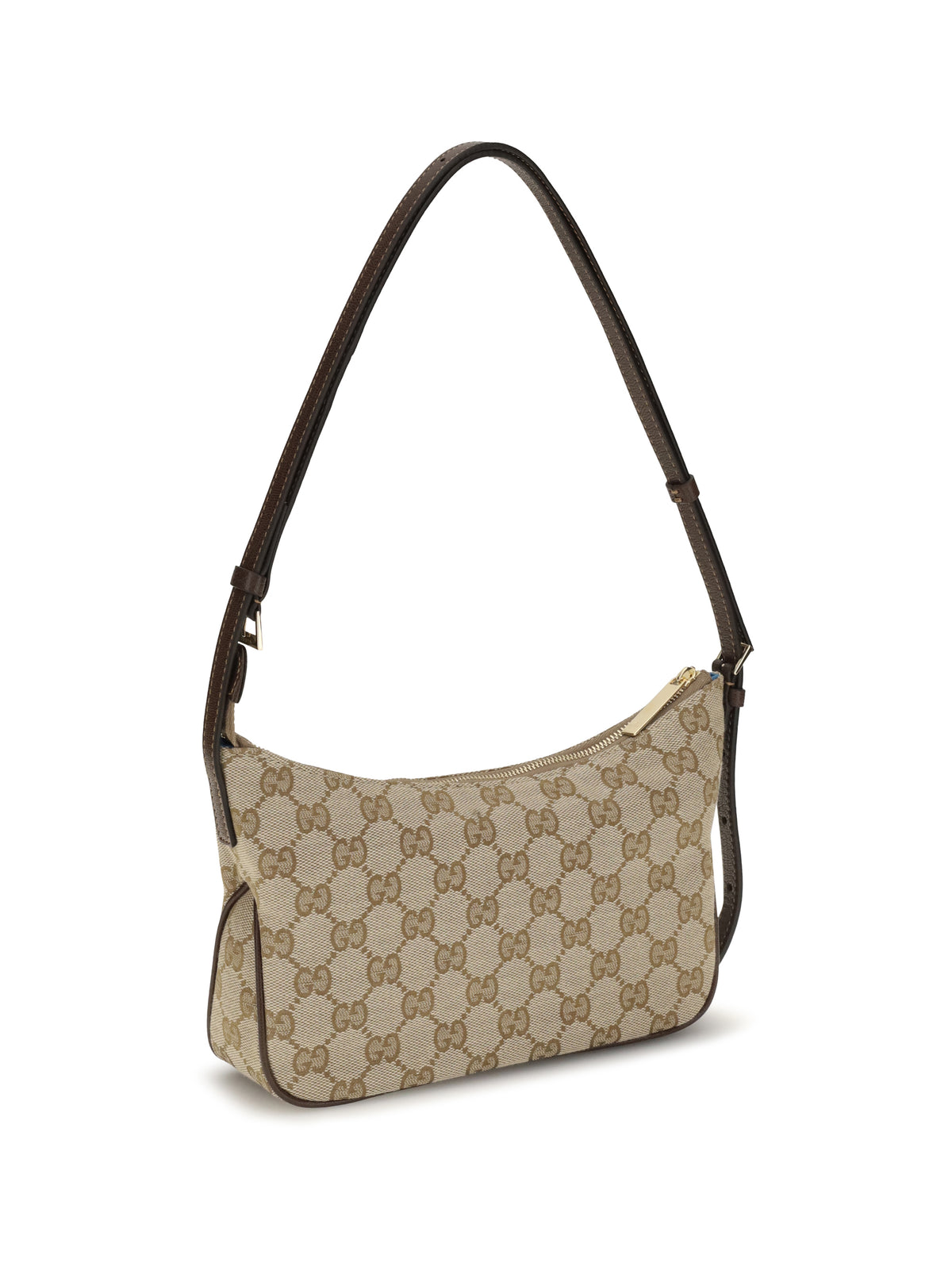 Gucci Small Lady Lunetta Shoulder Bag - Vintag.Sand/Dk Brown