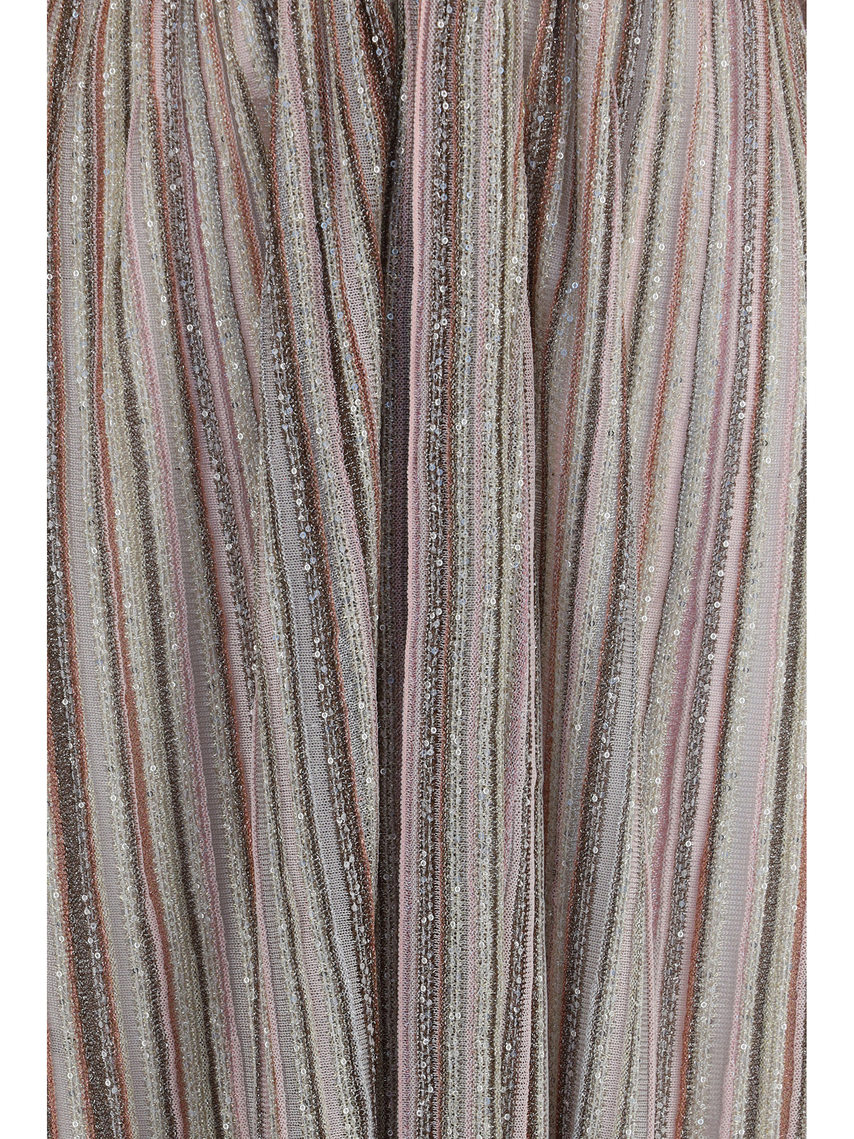 Missoni Long sequin Cardigan Dress - Pink Tones