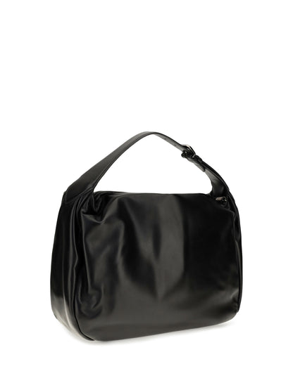 Brunello Cucinelli Boule nappa leather Shoulder Bag - Black