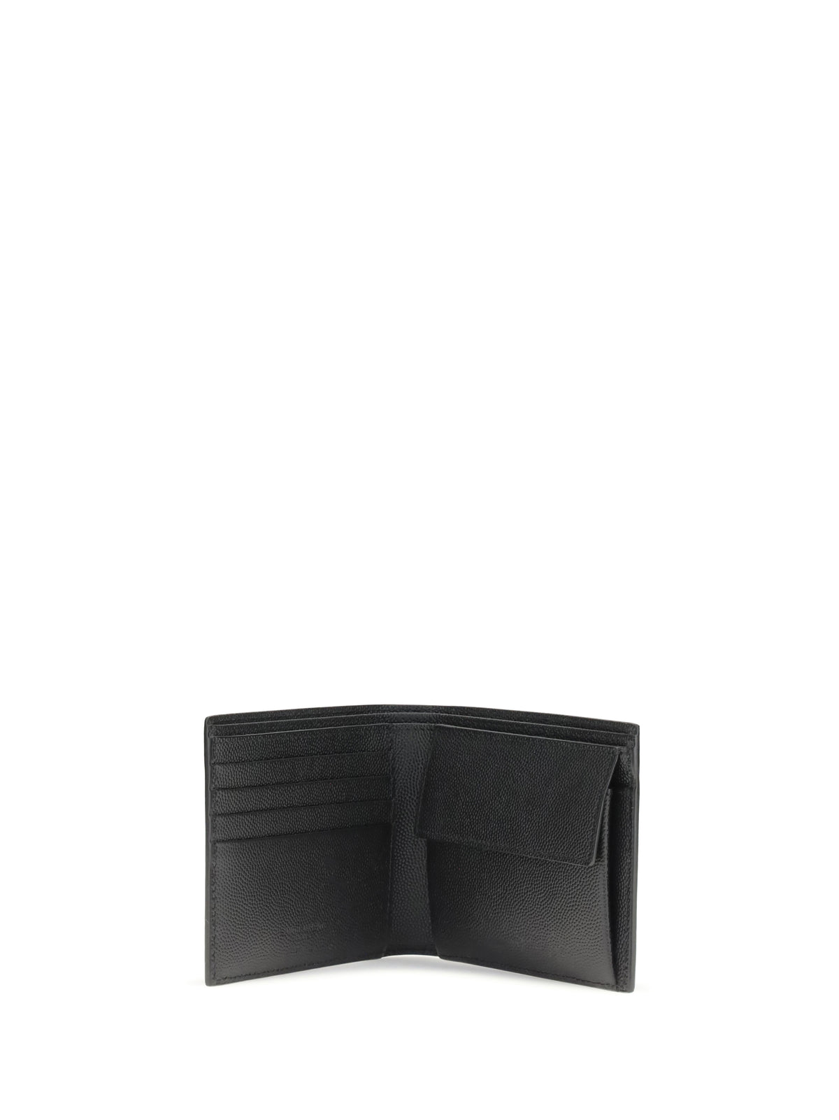 Saint Laurent Leather Wallet - Black