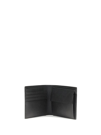 Saint Laurent Leather Wallet - Black
