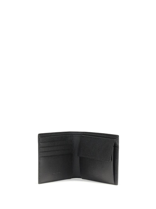 Saint Laurent Leather Wallet - Black