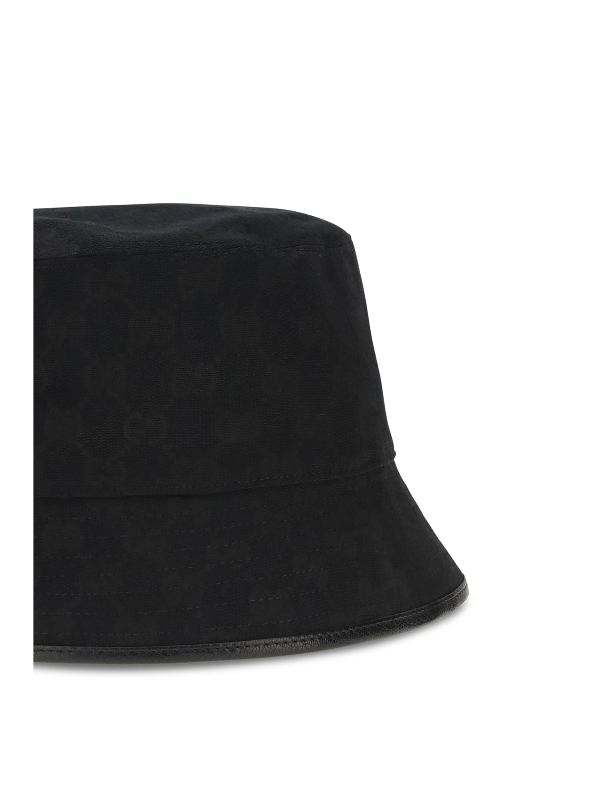 Gucci GG cotton canvas Bucket Hat - Black/Black