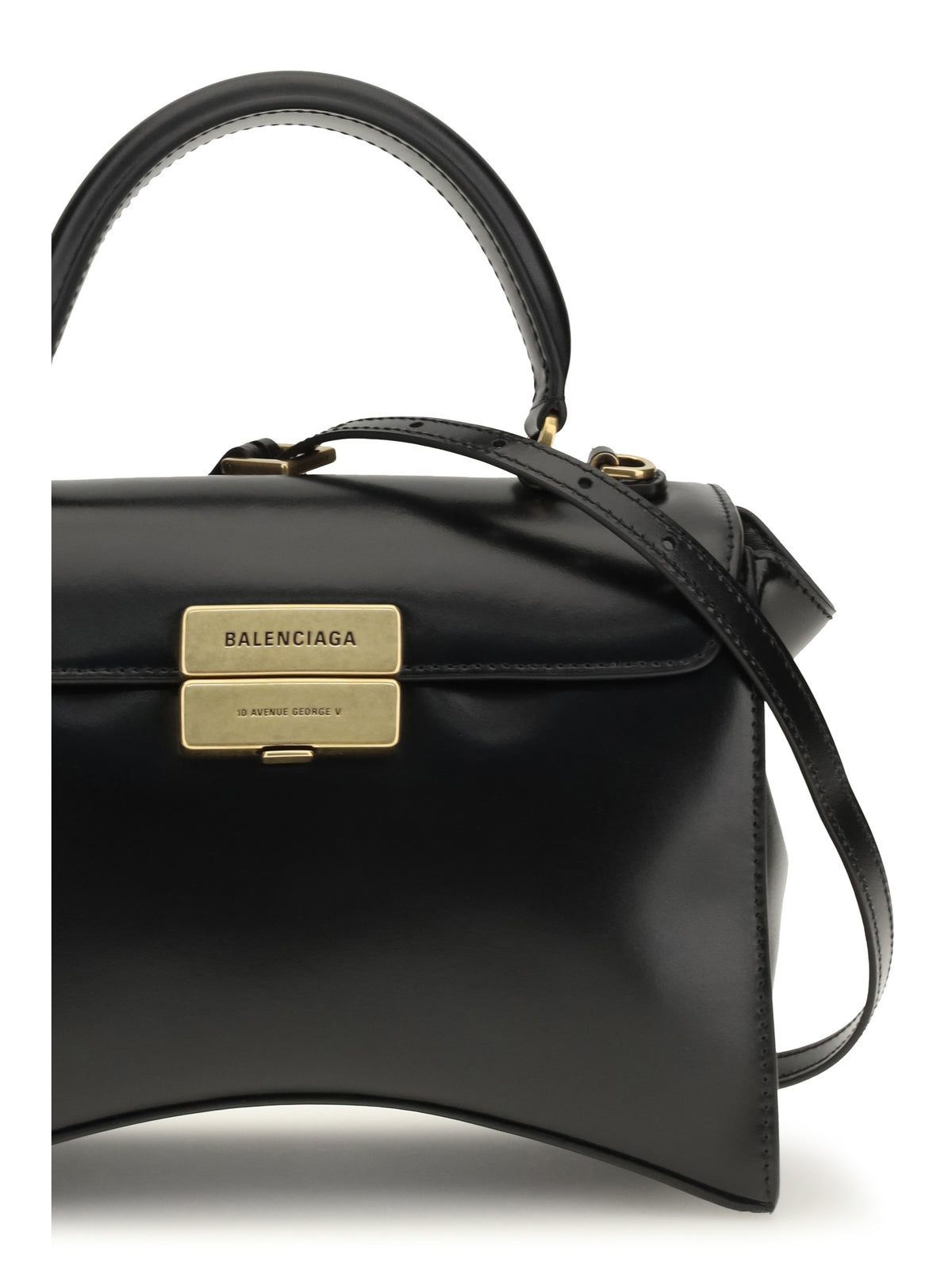Balenciaga Small Avenue Handbag - Black