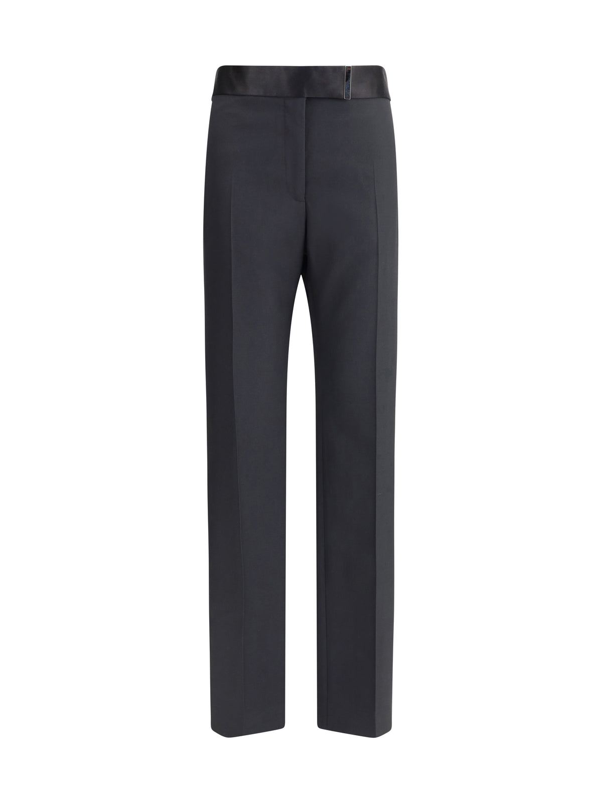 Tom Ford Woll and silk Pants - Black