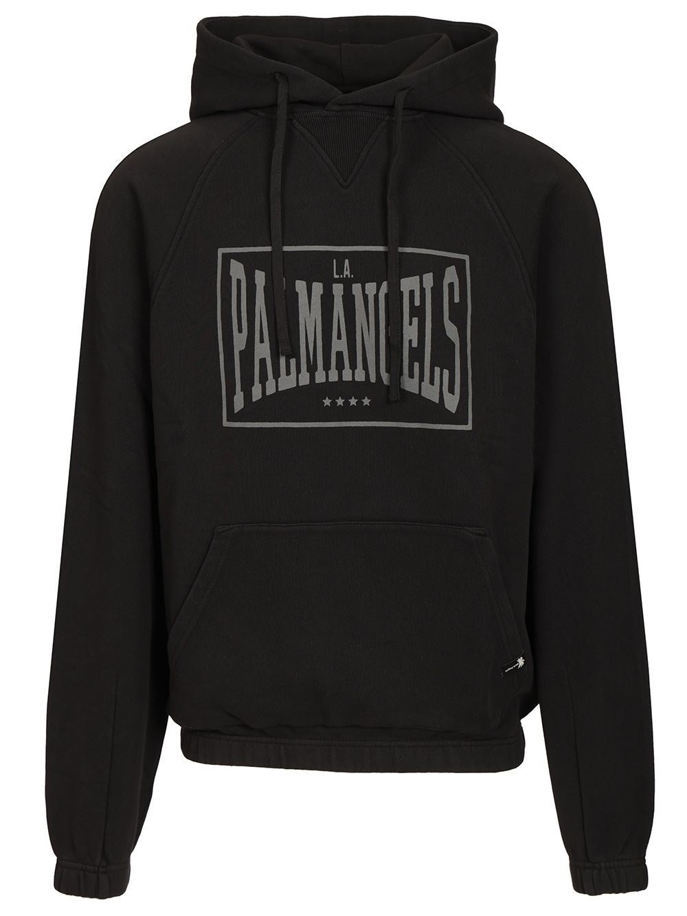 Palm Angels Vintage Box Hoodie - Black