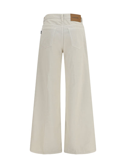 Haikure Clara Velvet Pier Jeans - Snow