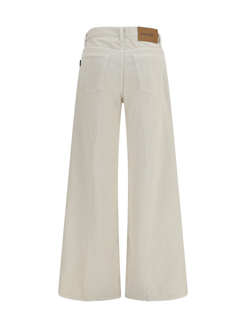 Haikure Clara Velvet Pier Jeans - Snow