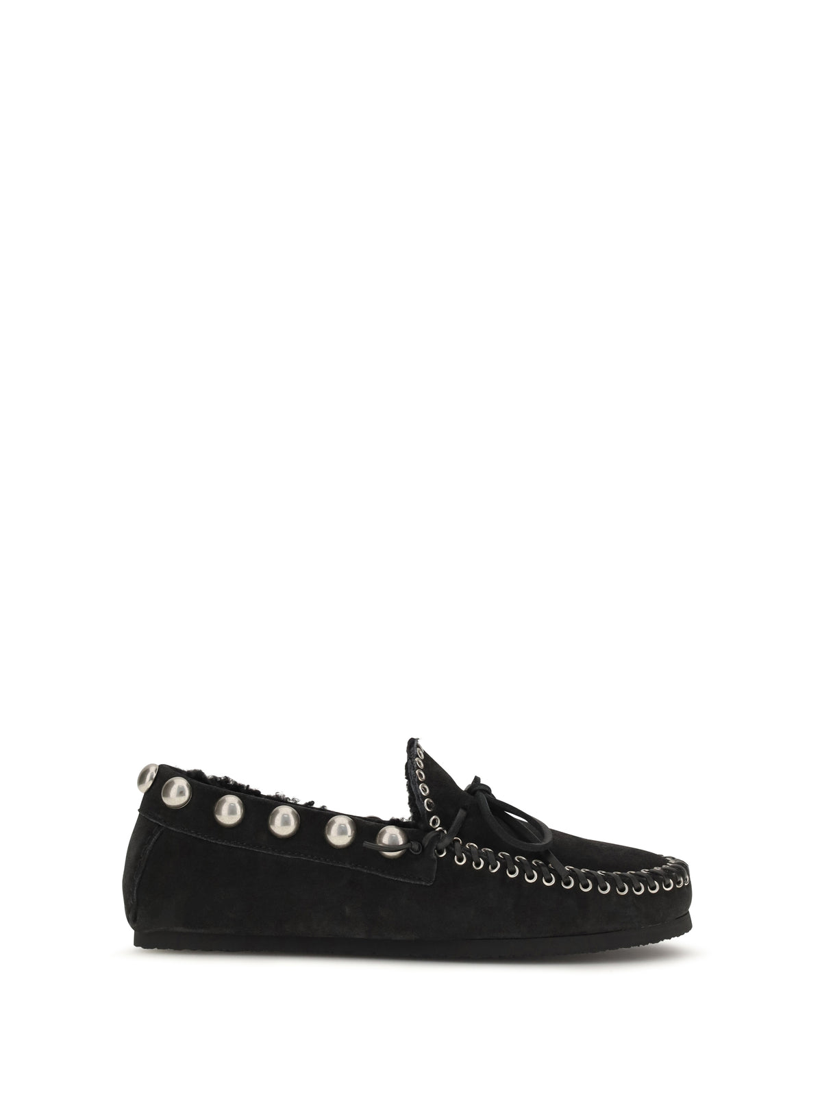 Isabel Marant Fitza suede Loafers - Faded Black