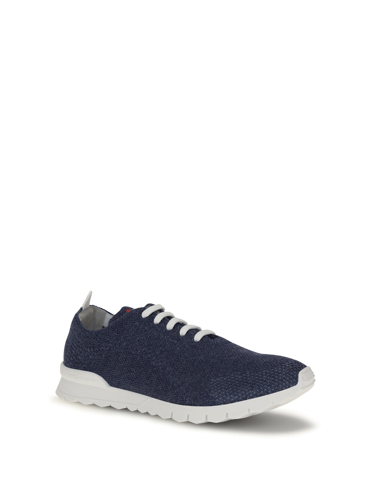Kiton Fabric Sneakers - Indaco