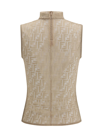 FENDI FF lace Top