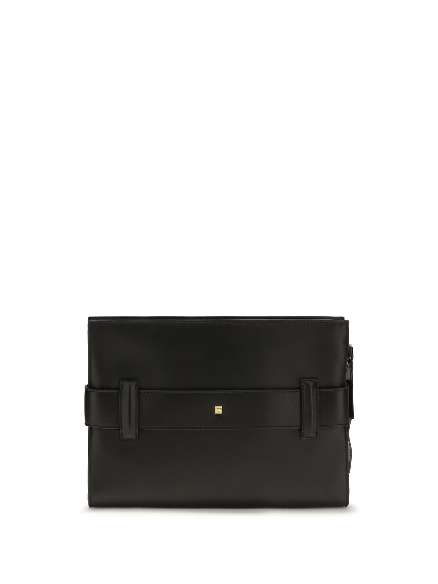BALMAIN Anthem leather Clutch