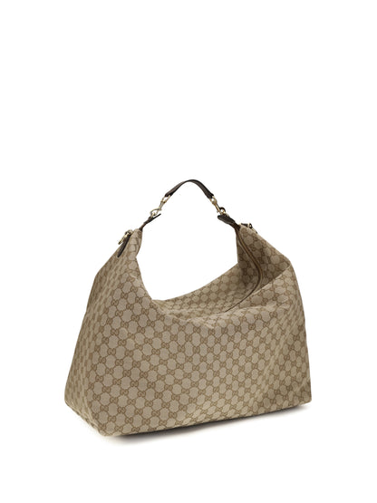 Gucci Large Brera Shoulder Bag - Vint.Sand/Dk.Bro/Vrv