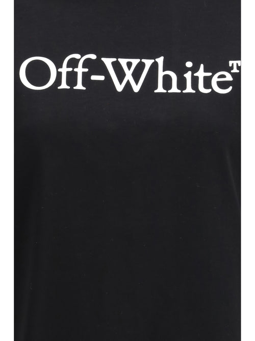 Off-White Big Logo Bookish T-shirt - Black-White