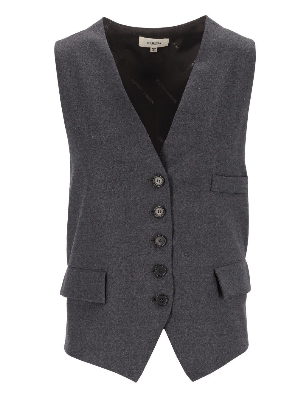 Barena Venezia "Romeo" Vest - Grey