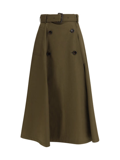 BURBERRY Trench midi Skirt