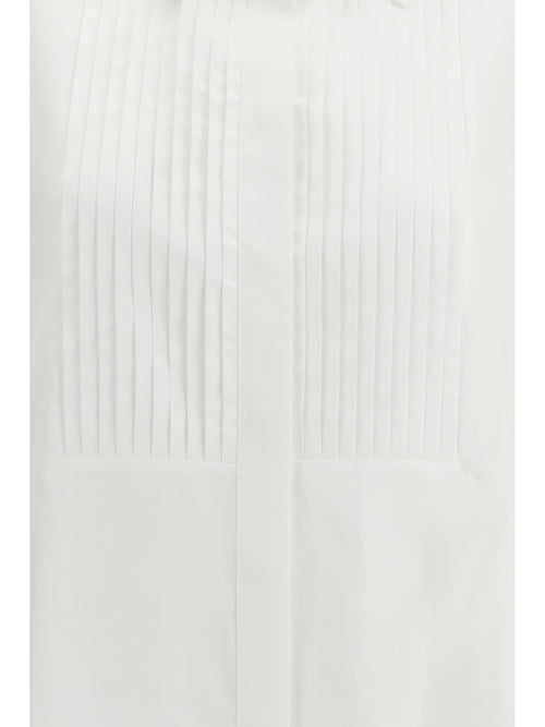 Golden Goose Oversized cotton poplin Shirt - White