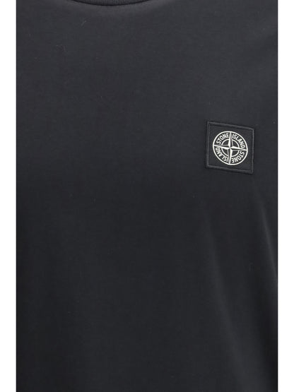 STONE ISLAND Logo-patch T-shirt