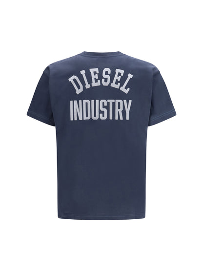 DIESEL Short sleeve crewneck T-shirt