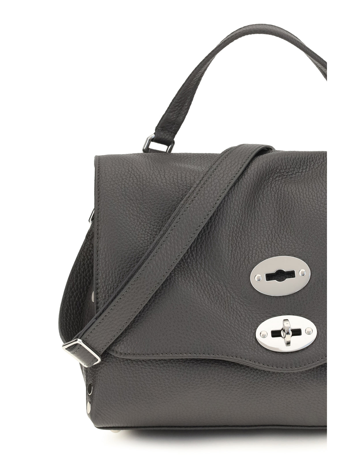 Zanellato Postina Daily Handbag small - Grey Vulcano