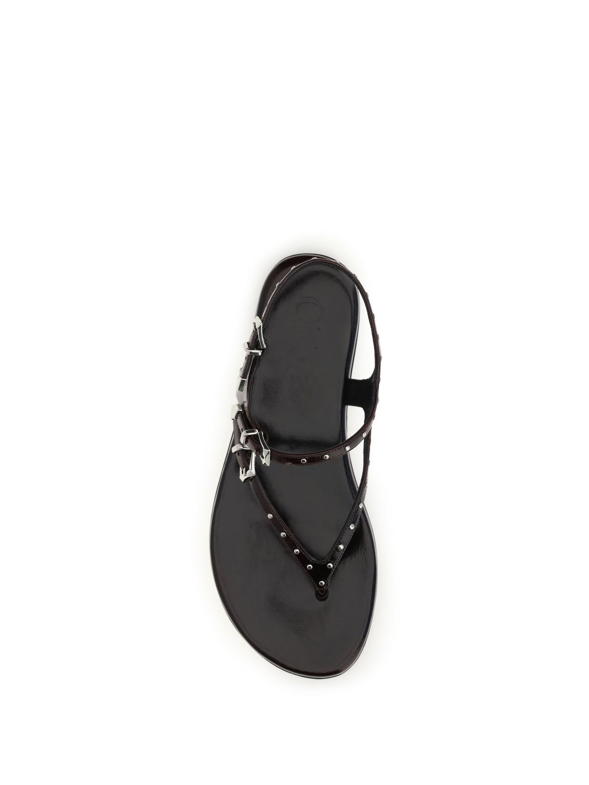 Chloé Susanna Sandals - Dark Ruby