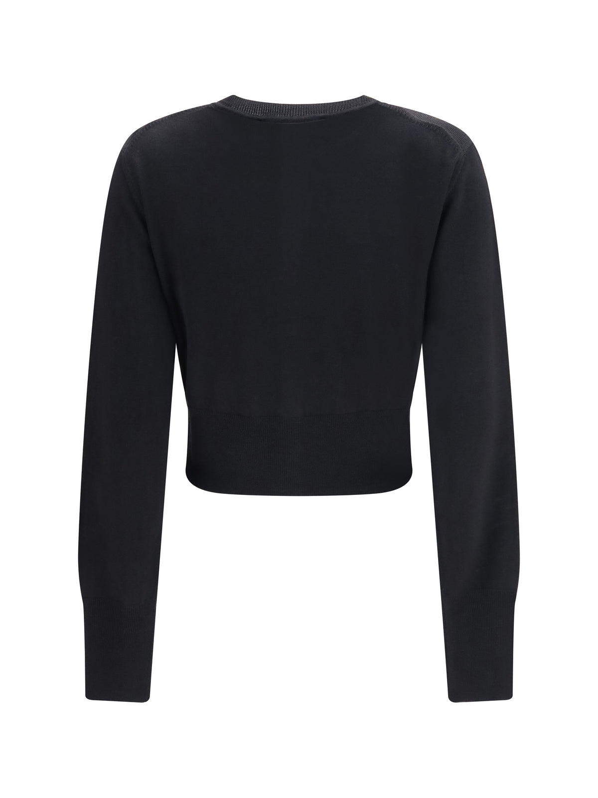 Vivienne Westwood Bea cropped wool Cardigan - Black