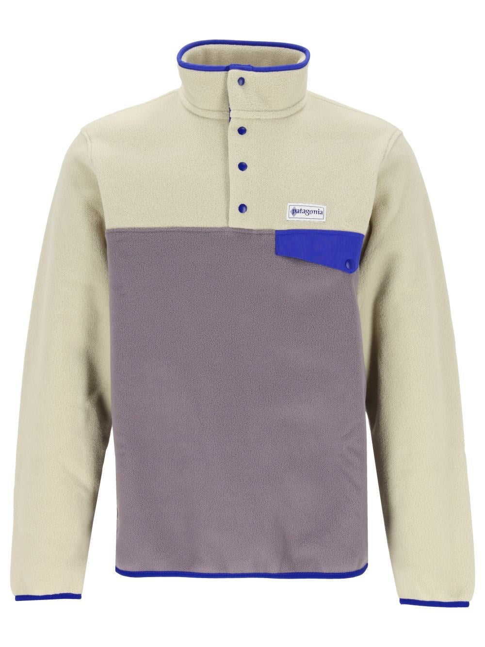 Patagonia Synch Snap Fleece Sweatshirt - Grey