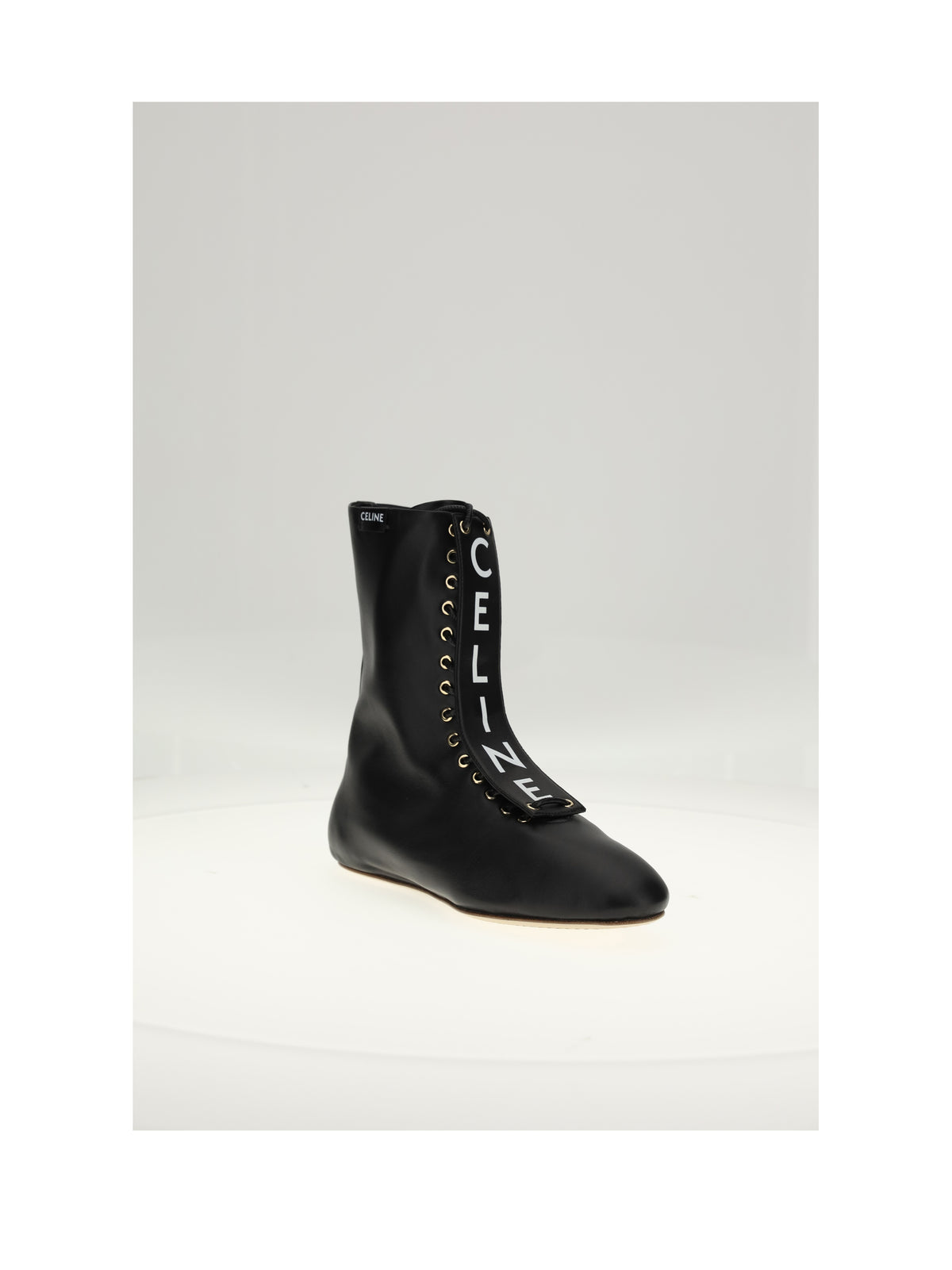 Celine LACE-UP BOOT 05 - Black