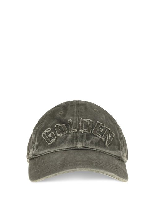 Golden Goose Journey Baseball Cap - Dark Kalamata