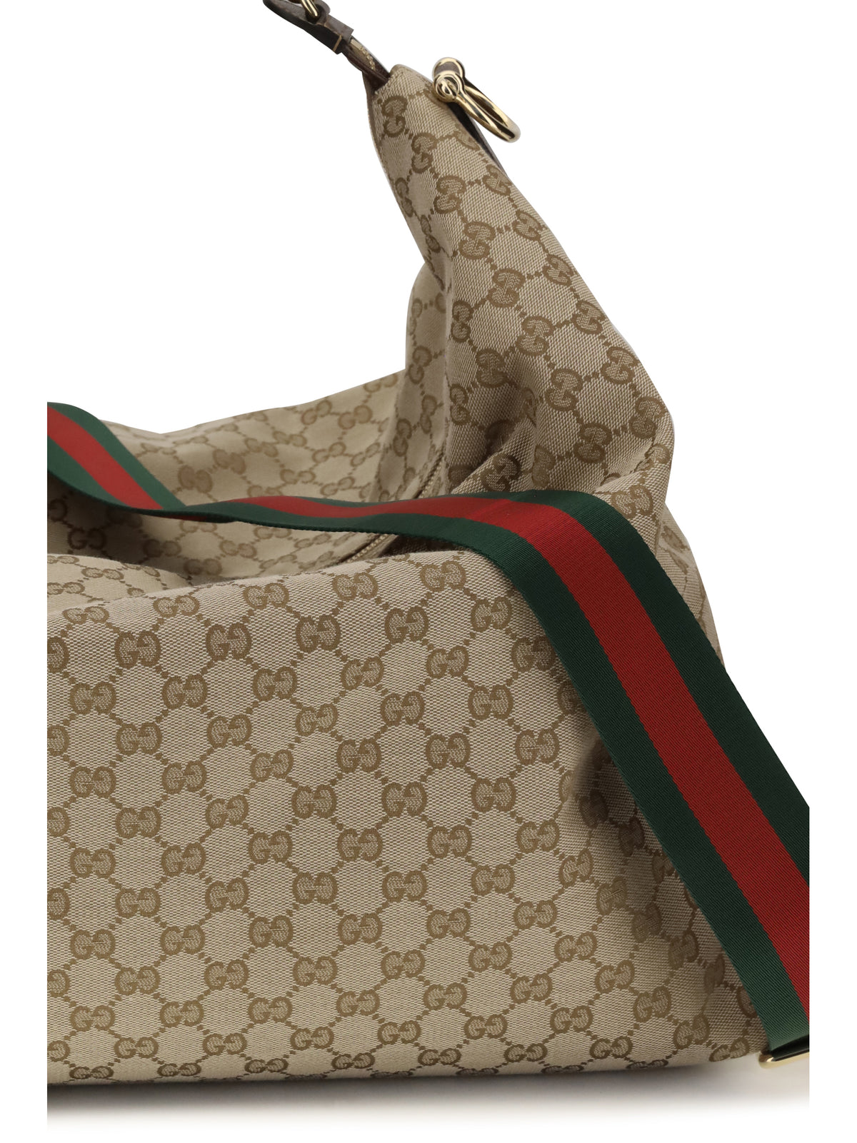 Gucci Large Brera Shoulder Bag - Vint.Sand/Dk.Bro/Vrv