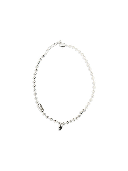 ALEXANDER McQUEEN Pearl skull Necklace