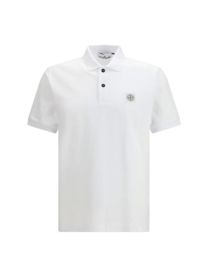 STONE ISLAND Short-sleeved Polo Shirt
