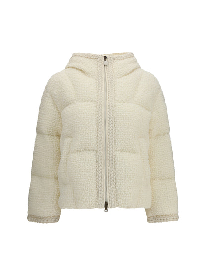 Moncler Cristallin padded Jacket - Cream